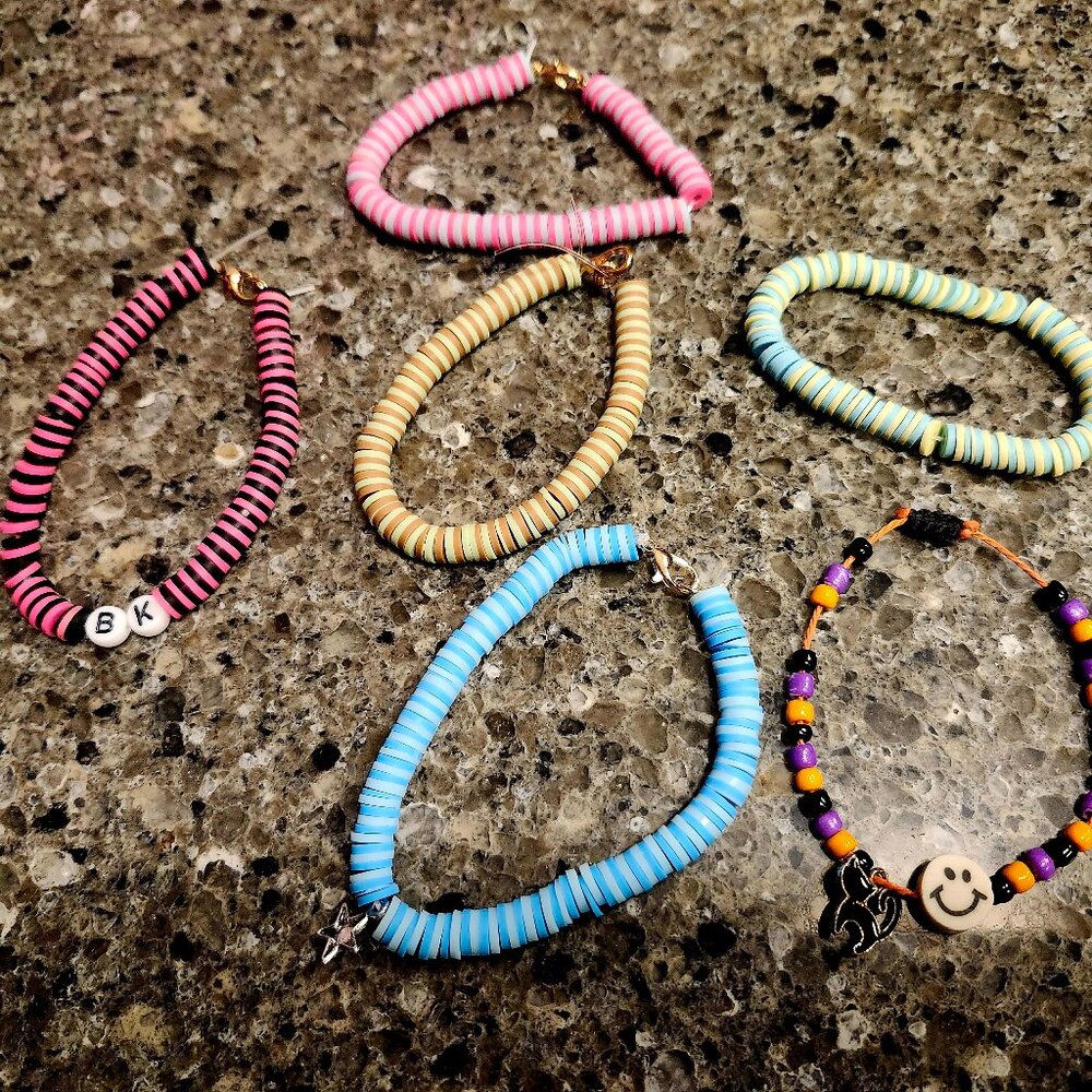 Hand-made bracelets